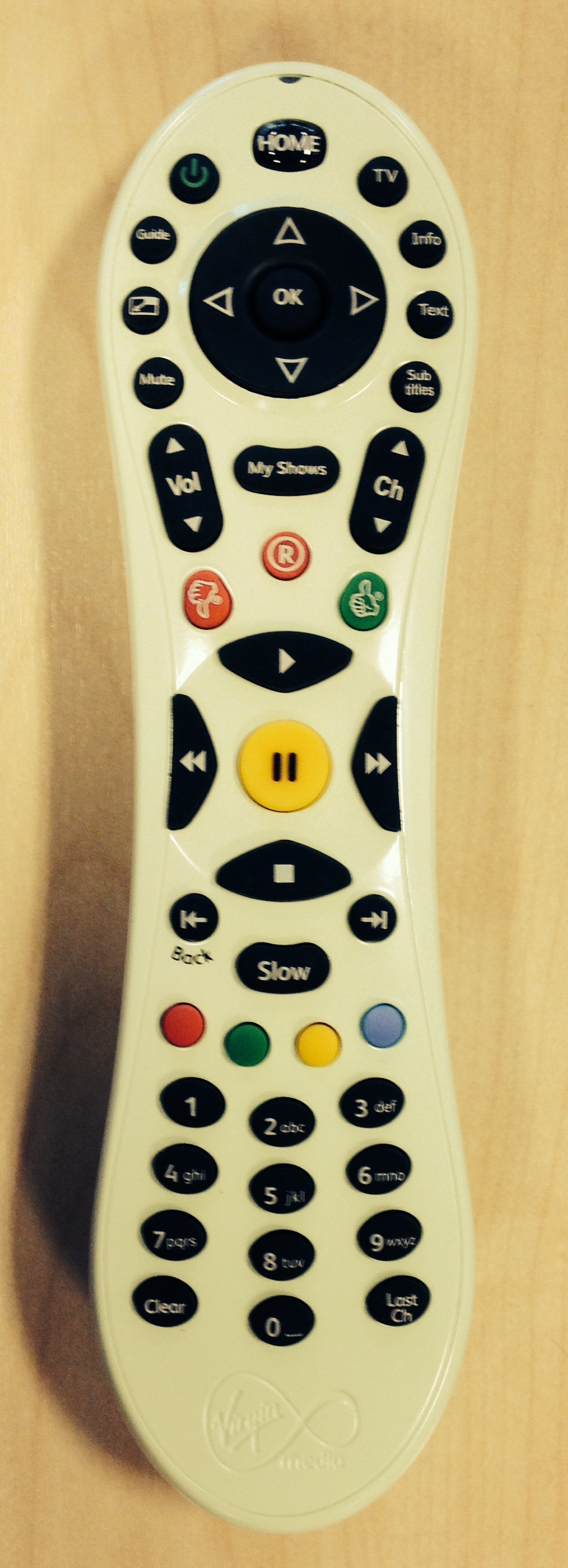 Virgin TV accessibility